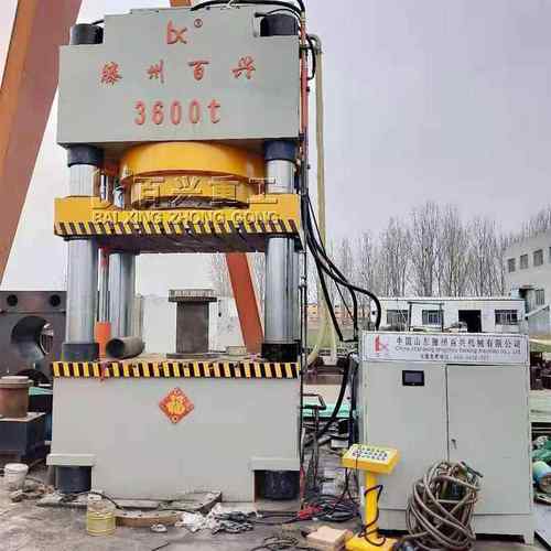 3600吨四柱液压机厂家电梯对重块液压机铁粉铁削压块成型设备