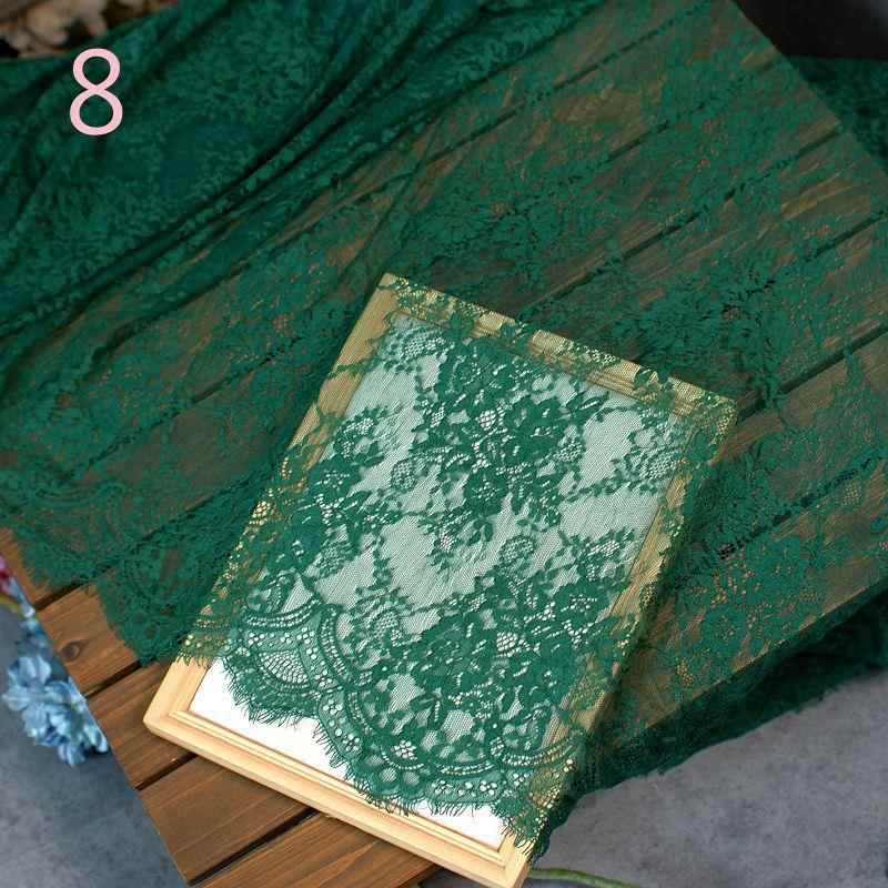 睫1.115995米宽网3米长多用途毛蕾丝服纱布料装裙子汉服家居布艺