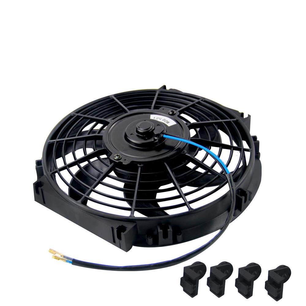 汽车配件 通用型10“80W发动机散热器机油冷却电动拉式风扇叶片