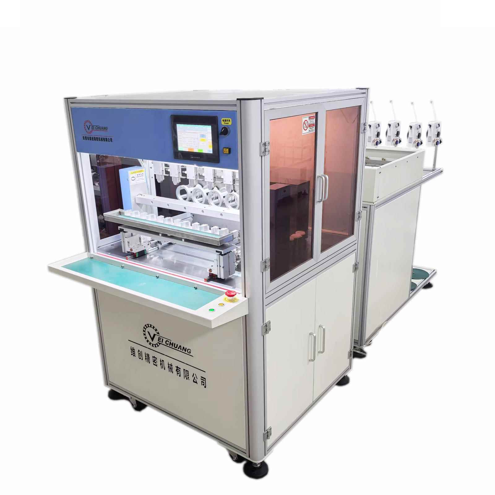 飞叉绕线机 V-S706全自动六轴开合式互感器绕线机 绕线机全自动