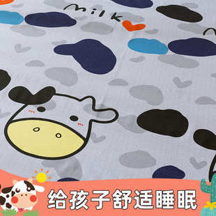 一对装 纯棉枕套学生儿童卡通48x74单人全棉枕头套两个春夏季