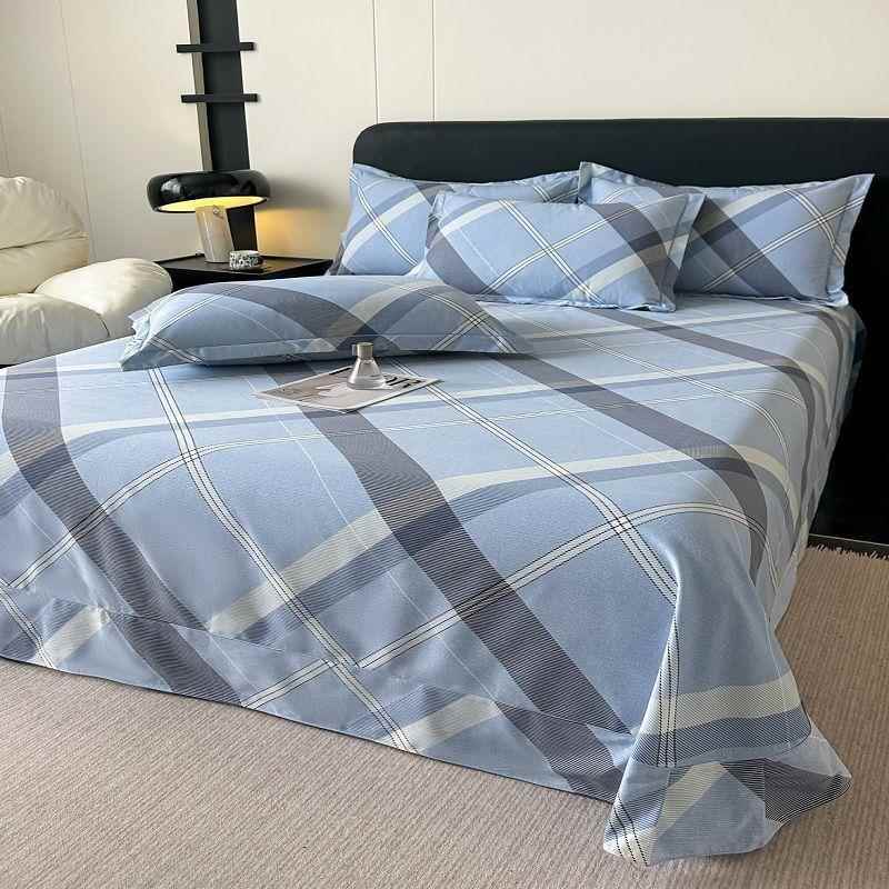 纯棉磨毛床单单件秋冬保暖加厚1.2/1.5/1.8/2m床品超柔棉被单子