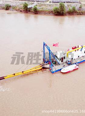 射吸式抽砂船射吸抽沙船用于砂层比较松散的抽砂地形