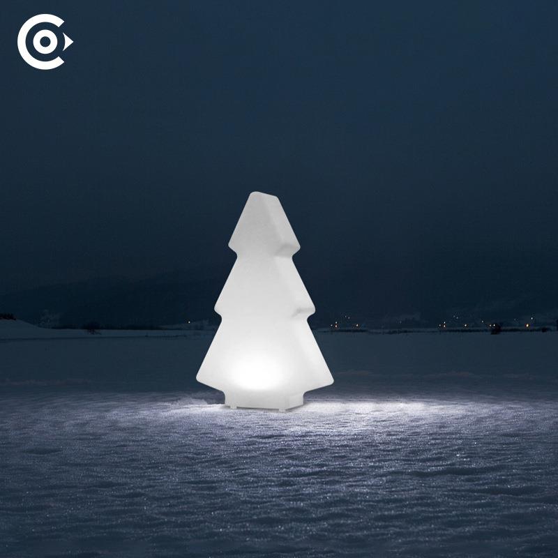 酷擎LED发光圣诞树圣诞节装饰灯户外防水变色大型发光圣诞树