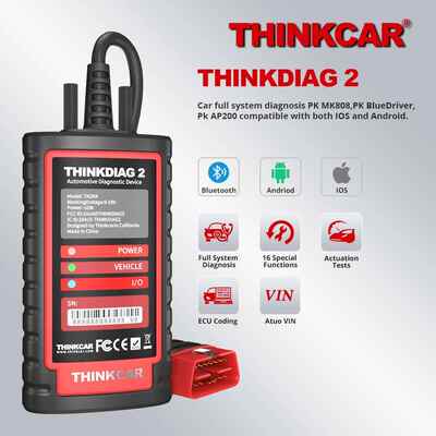星卡thinkdiag2一年免费软体汽车故障检测仪支持CANFD协议OBD2