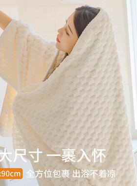YA2DO浴巾纯棉吸BUE水家用男款大人三件套巾女酒店裹巾2毛06新款