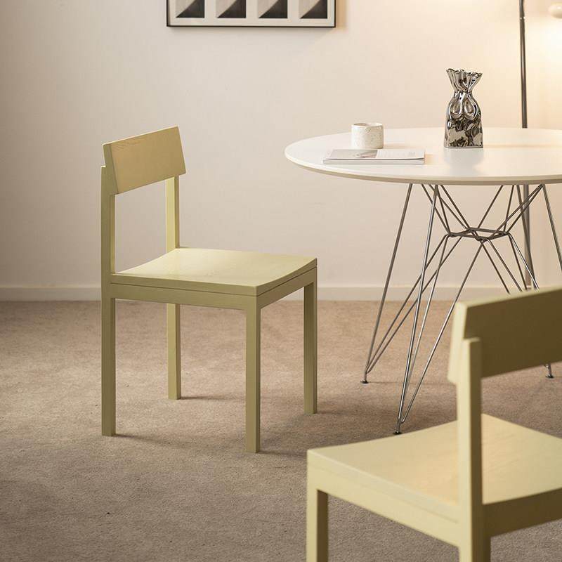 美之趣 北欧设计师家用简约实木餐椅日式椅子蓝色ins餐桌椅,住宅家具,餐椅,淘宝优惠券,粉丝福利购,淘宝优惠卷