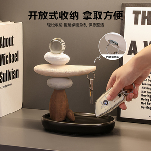 饰 时来运转磁吸收纳流沙画摆件客厅电视柜酒柜玄关轻奢高档高级装