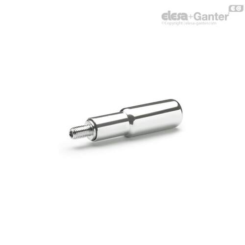 Elesa Ganter伊莉莎冈特 GN 798 柱状旋转手柄 钢制轴
