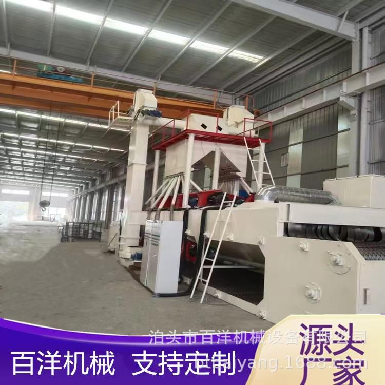 通过式抛丸机 喷砂除锈清理设备 厂家直销 百洋机械