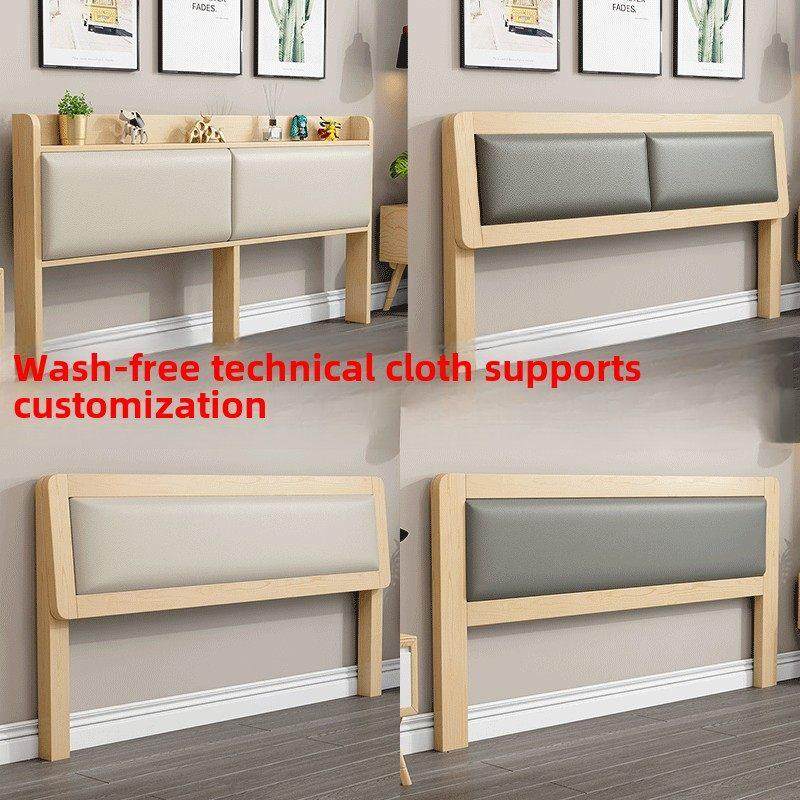 科技布软袋床头板靠垫集成单一购买2022新实木地板站立简单现代储,住宅家具,床架/床板,淘宝优惠券,粉丝福利购,淘宝优惠卷