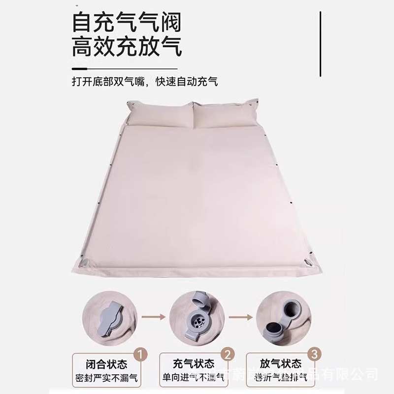 露营2床垫/防潮垫加厚充气野外帐篷气垫户外人加高3床自动打地铺