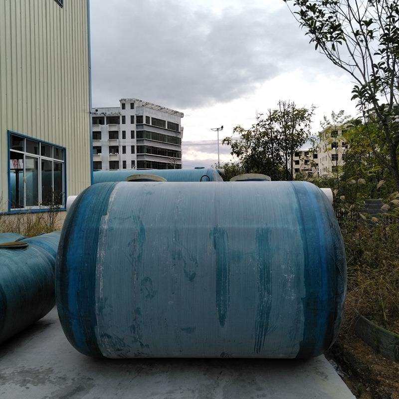 玻璃钢化粪池三格式隔油池1-100立方新型化粪池新农村改造调节池