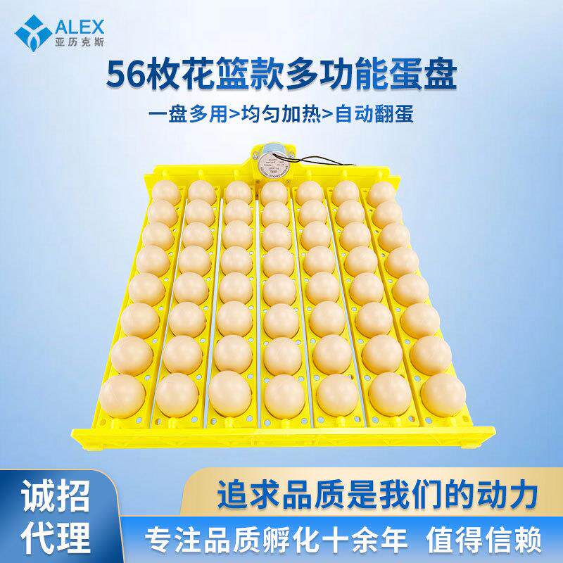 全自动孵化机蛋盘鸡鸭鹌鹑蛋盘带电机小型家用孵化器配件跨境货源