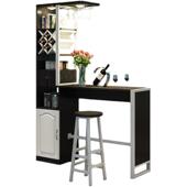 现代简约餐厅客厅小户型隔断酒柜小吧台隔断柜一体靠墙吧台桌家用