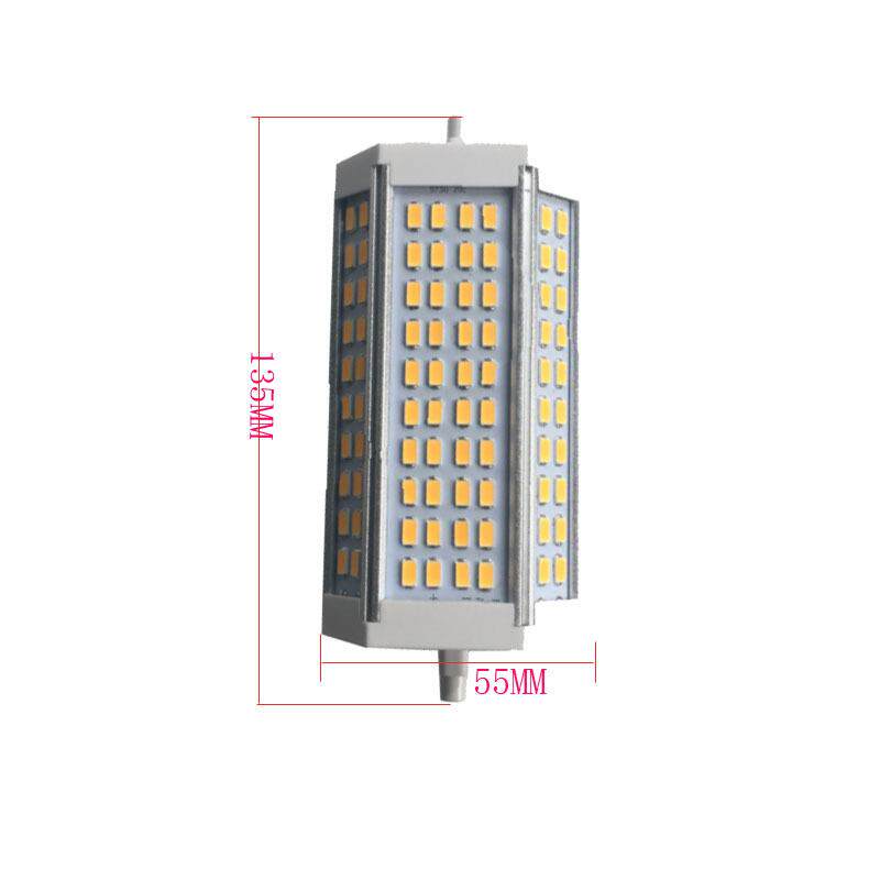 厂家直销LED可调光R7S横插灯40W大功率230V双端灯80颗5630 135MM