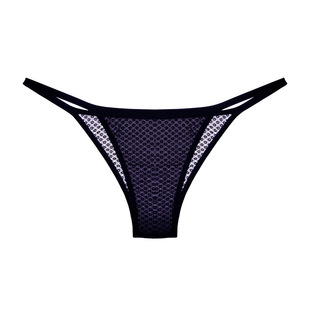 透明诱惑二次元性感日系超小迷你女士三角裤半包网纱少女内裤低腰
