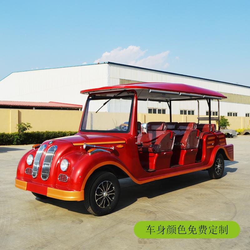 8-11-14座电动旅游景区观光车售楼处看房车酒店接待车楼盘老爷车