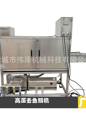 自动去除鱼鳞的高压去鳞机 鲈鱼草鱼去鳞设备伟泽厂家直售