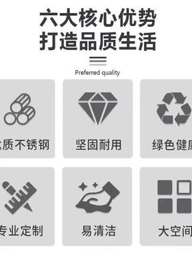 BXG-11加厚304不物锈钢文件柜阳矮台储柜家用带轮带工具柜卧室收