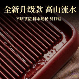 大小号简约泡茶具茶台托海办公室6公分 高端电木茶盘家用新款
