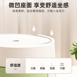 家用凳子加塑可叠厚放N719旋料风餐桌板凳车凳高圆凳胶凳子简约风