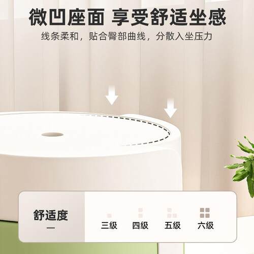 家用凳子加厚塑料可叠放旋风餐桌板凳风车凳高圆凳胶凳子简约椅子
