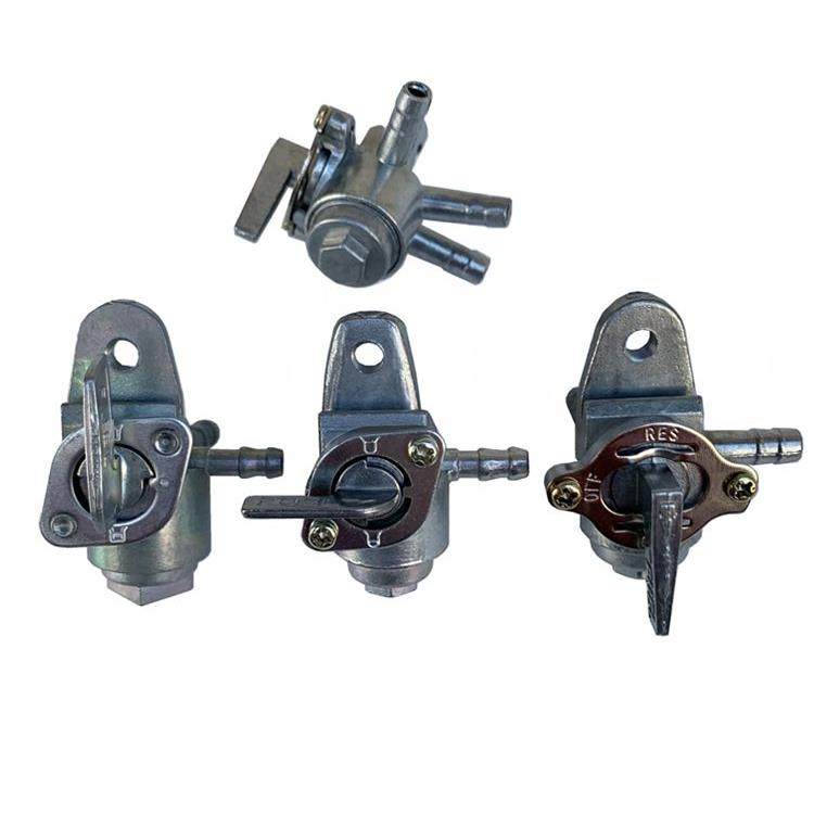 越野摩托车踏板车改装通用3通油开关 一进两出 两进一出油箱开关