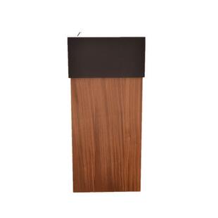 北欧大号方形带盖酒店垃圾桶卫生间垃圾箱摇盖式木纹垃圾筒