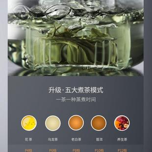 办公室玻璃茶壶耐高温 电陶炉烧水壶玻璃家用煮茶器煮茶炉茶具套装