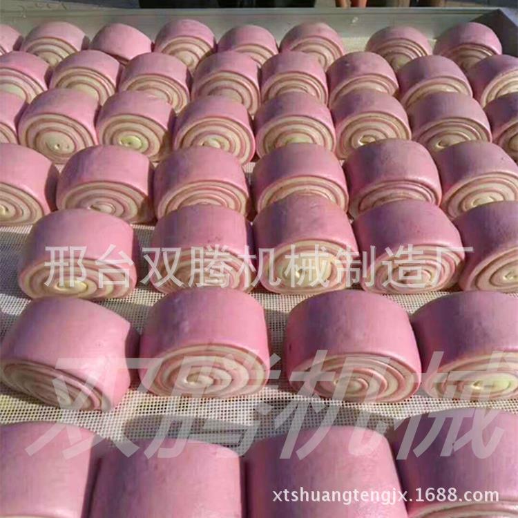 全自动方馒头机 商用仿手工数控刀切馒头花卷成型机 四折方馍机