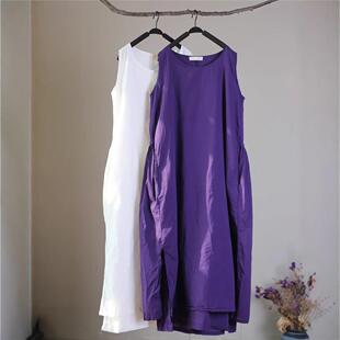Sleeveless double-layer back waist drawstring lace up