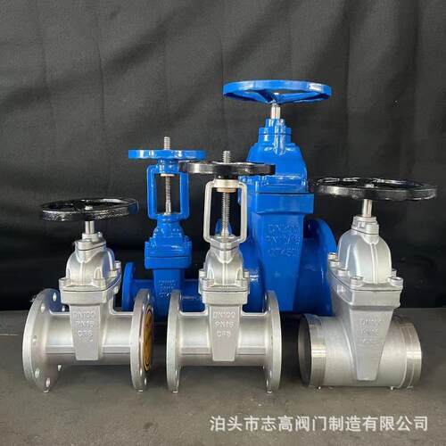 厂家直销Z45X-16P不锈钢软密封闸阀DN100304-CF8暗杆不锈钢闸阀