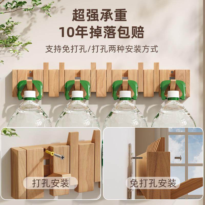 琴键挂衣架墙上壁挂入户门玄关收纳实木挂衣钩创意衣服挂钩衣帽钩,家庭/个人清洁工具,粘钩,淘宝优惠券,粉丝福利购,淘宝优惠卷