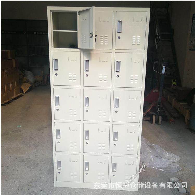 供应员工鞋柜加厚钢制车间物品存放柜24/18门双层带锁鞋柜储物柜