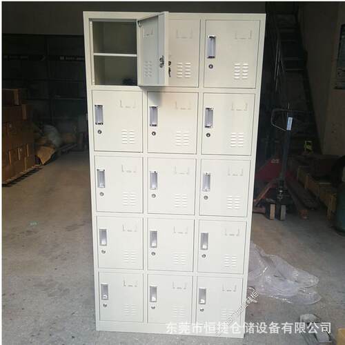 供应员工鞋柜加厚钢制车间物品存放柜24/18门双层带锁鞋柜储物柜