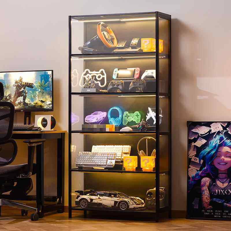 电竞房置物展示架潮玩模型陈列柜手办展示柜亚克力玩具收纳储物柜,商业/办公家具,手办柜/潮玩柜/玩具柜/模型柜,淘宝优惠券,粉丝福利购,淘宝优惠卷