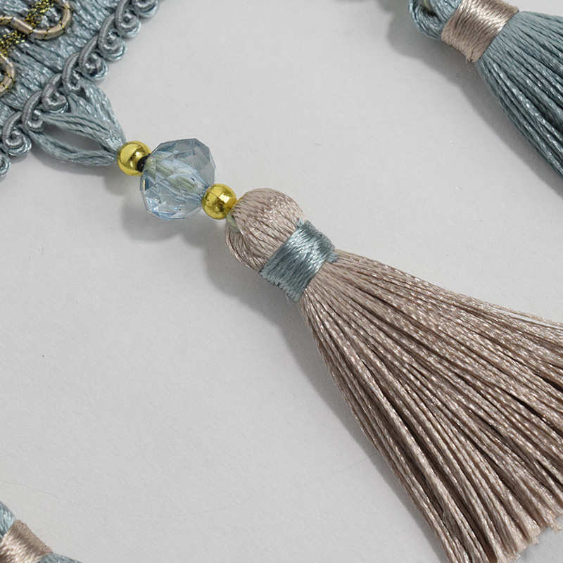 窗帘花边  流苏花边 水晶珠子 12米一版 窗帘流苏花边辅料