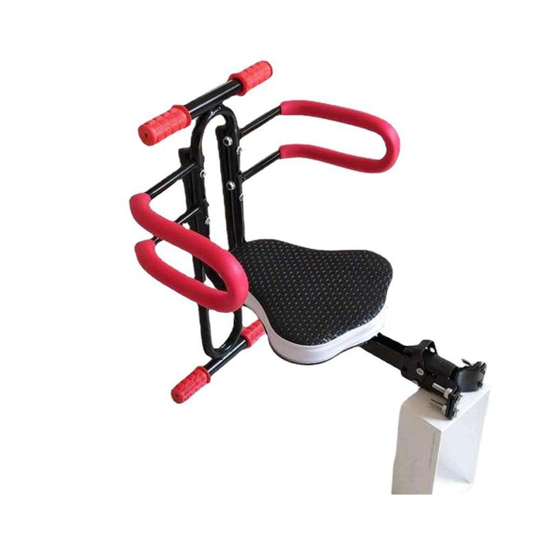 电动车座椅儿童座椅 前置折叠座板 带围栏脚蹬鞍座 电动车配件