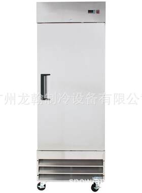 美式商用风冷单门冷柜厨房立式冰箱单温冷冻柜速冻冰柜