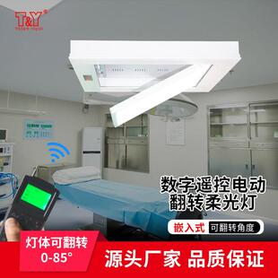 会议嵌入式三基色面光灯礼堂报告厅防黑脸LED补光灯可编组角度