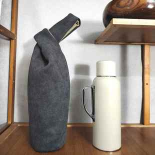 传家壶1.6升保护套大号套学古布包新中式收纳袋杯套定制595ML迷你