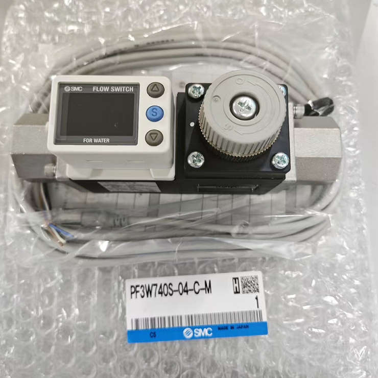 SMC 原装数显流量开关 PF3W704 PF3W720 PF740-03/04-A/B/AT/BT-M