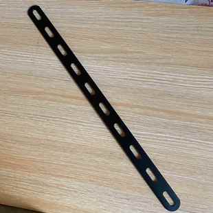 扁铁条带孔钢条长直条加固定条镀锌有冲孔铁片多孔角铁电动车配件