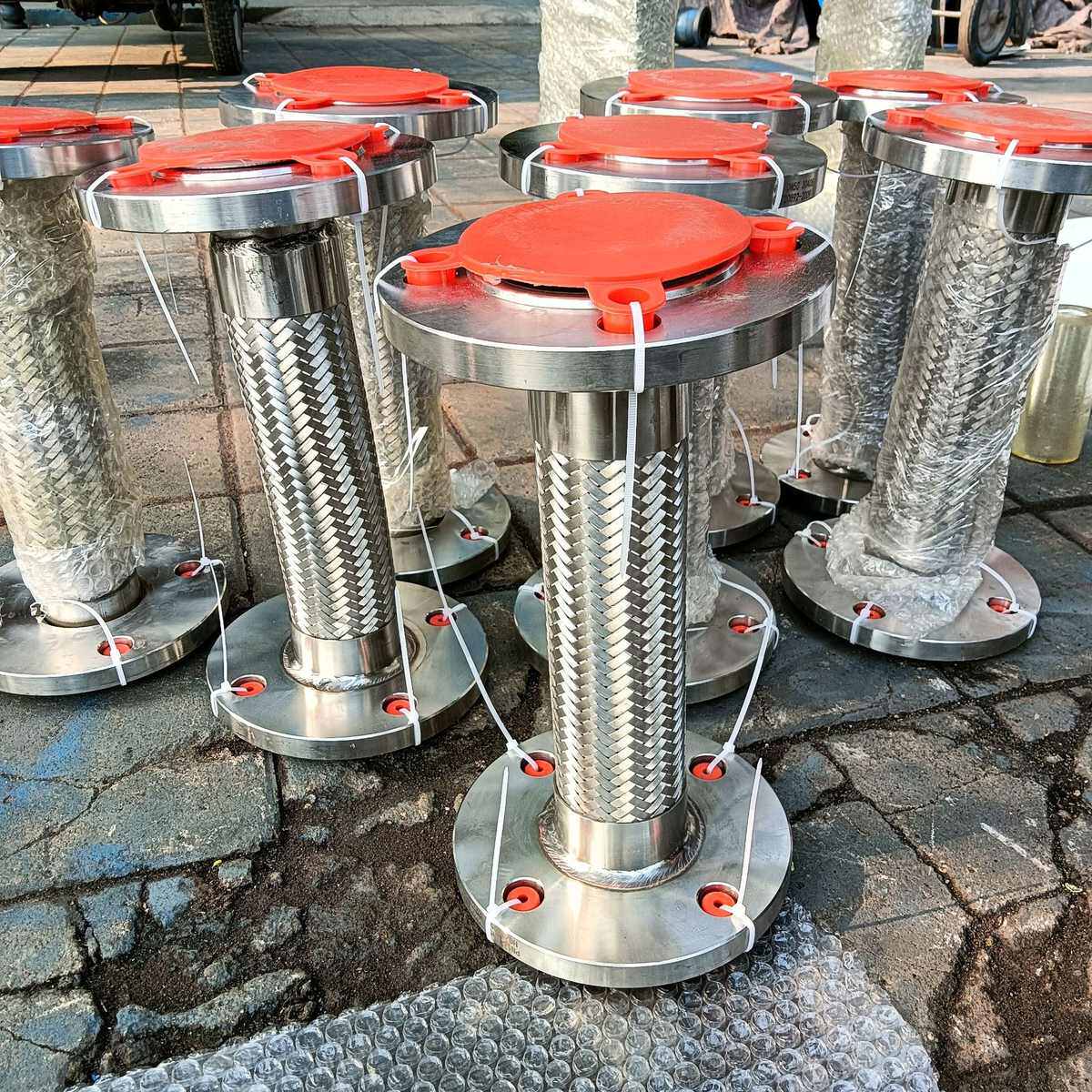 金属厂家氟材质编织网管内衬软管四波纹内衬内衬四氟金属ptfe加工