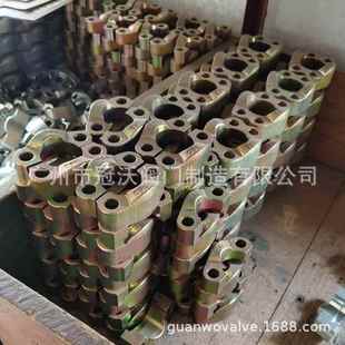 PA系列25mm 液压HENRY 齿轮泵法兰 HGP2A法兰 SAE法兰片 GPY法兰