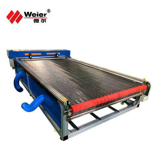 130W大幅面皮革布料激光切割机二氧化碳激光裁床双头激光厂家