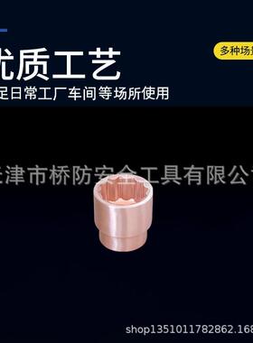 桥防/CNFB 钛青铜 T8U103 钛铜防爆十二角套筒头(C=1/2