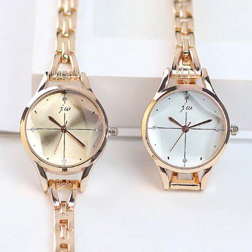 Luxury Bracelet Watch For Women Elegant Rose Gold Ladies Wri