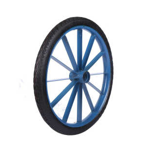 工厂充气轮实心轮PU轮填充轮多规格轮胎批发货源充足量大从优